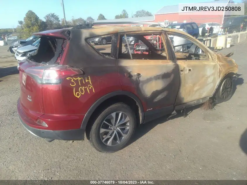 JTMRJREV3JD250808 2018 Toyota Rav4 Hybrid Xle