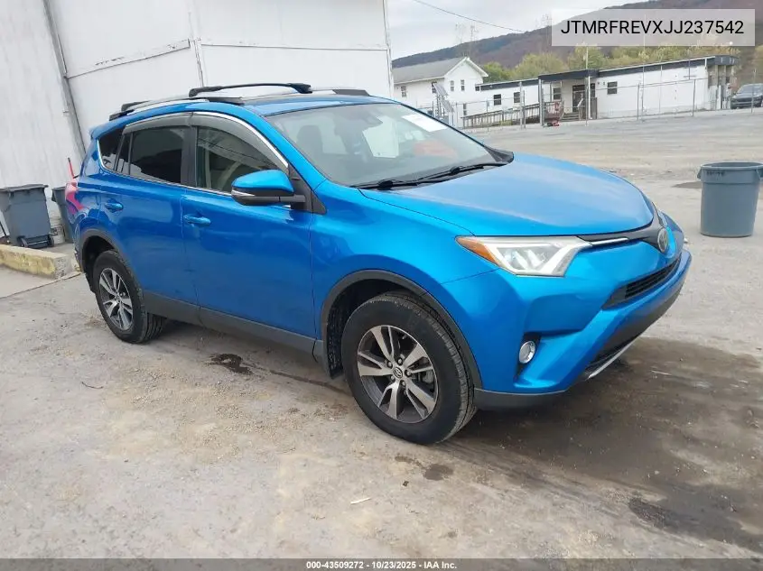 JTMRFREVXJJ237542 2018 Toyota Rav4 Xle