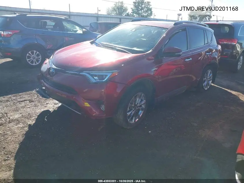 JTMDJREV9JD201168 2018 Toyota Rav4 Hybrid Limited