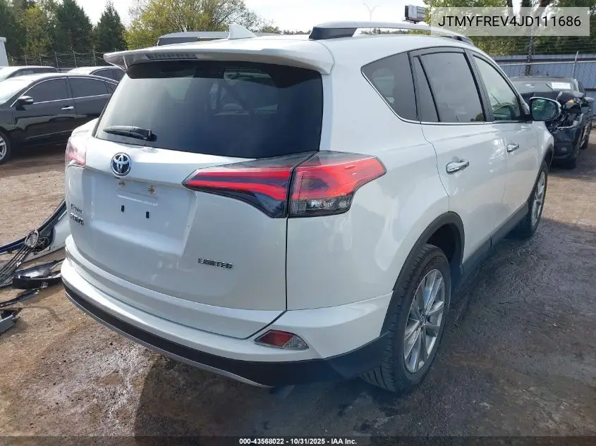 JTMYFREV4JD111686 2018 Toyota Rav4 Limited