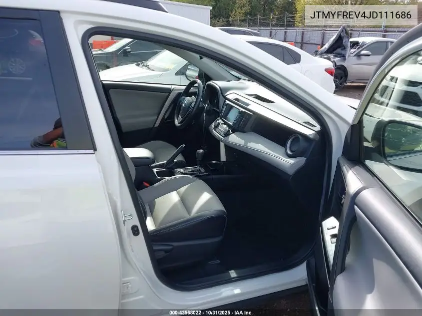 JTMYFREV4JD111686 2018 Toyota Rav4 Limited