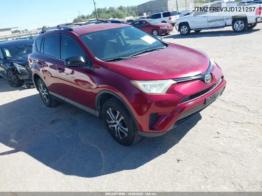 JTMZFREV3JD121257 2018 Toyota Rav4 Le