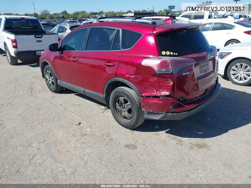 JTMZFREV3JD121257 2018 Toyota Rav4 Le