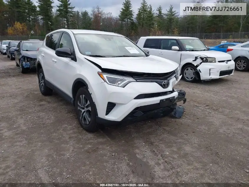 JTMBFREV7JJ726661 2018 Toyota Rav4 Le