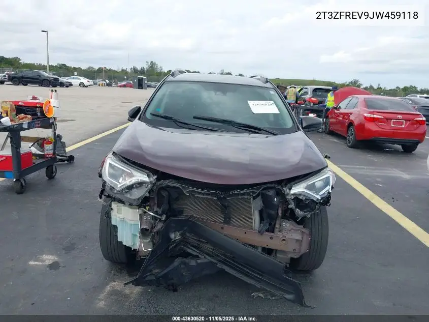 2T3ZFREV9JW459118 2018 Toyota Rav4 Le