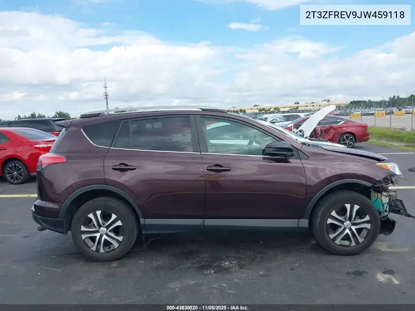 2T3ZFREV9JW459118 2018 Toyota Rav4 Le