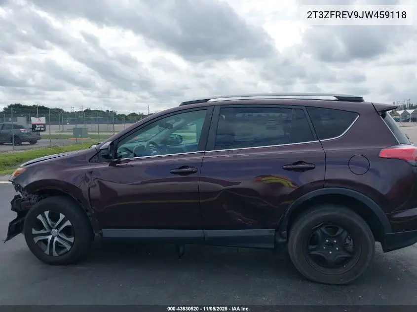 2T3ZFREV9JW459118 2018 Toyota Rav4 Le