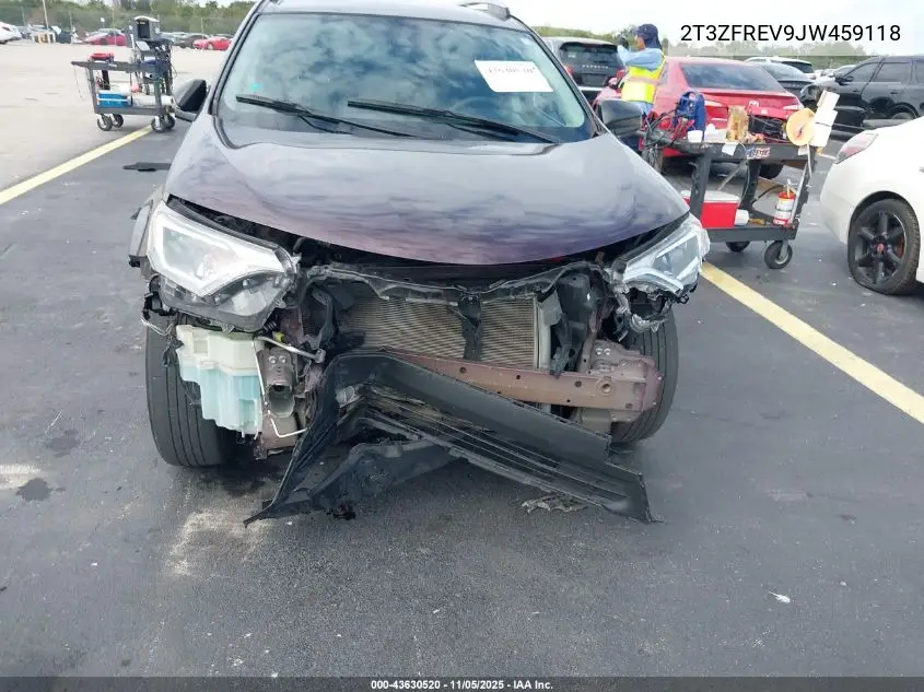 2T3ZFREV9JW459118 2018 Toyota Rav4 Le