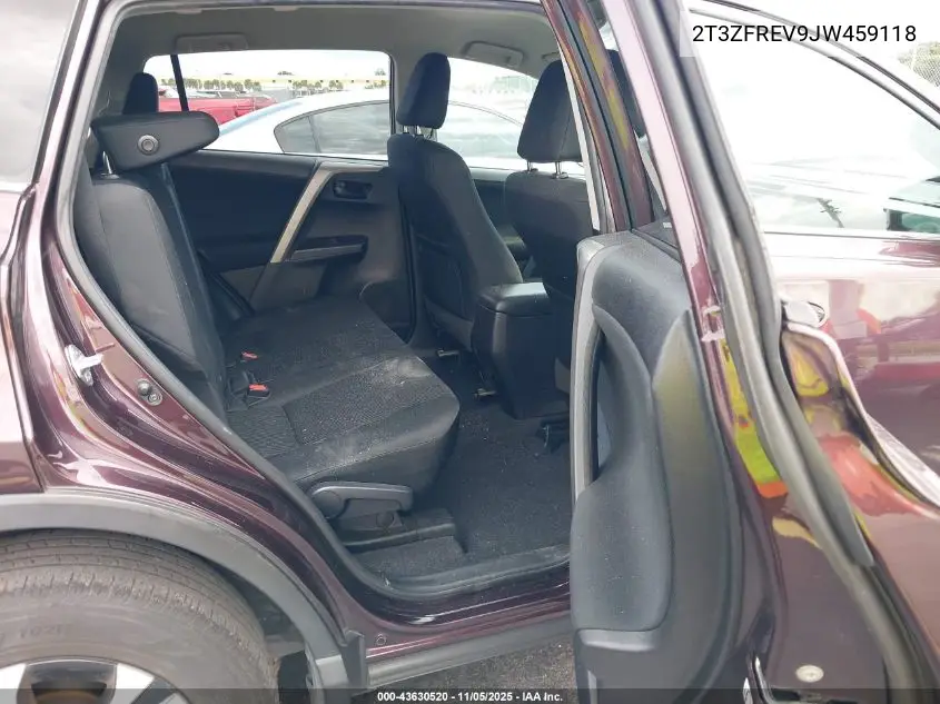 2T3ZFREV9JW459118 2018 Toyota Rav4 Le