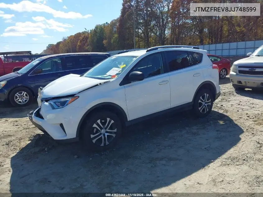 JTMZFREV8JJ748599 2018 Toyota Rav4 Le