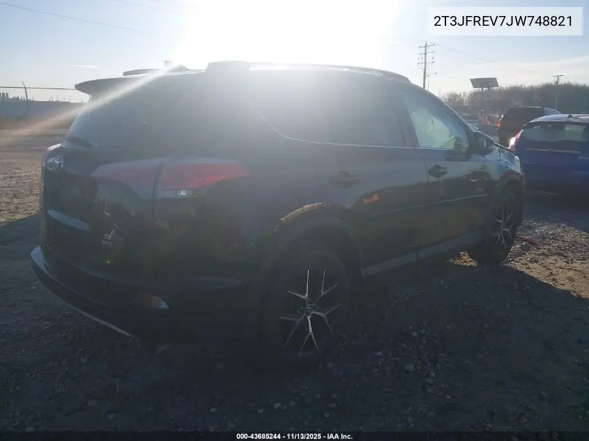 2T3JFREV7JW748821 2018 Toyota Rav4 Se
