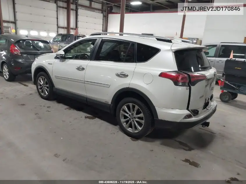 JTMDJREV2JD170846 2018 Toyota Rav4 Hybrid Limited