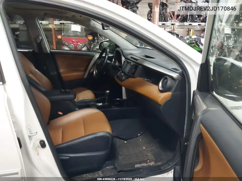 JTMDJREV2JD170846 2018 Toyota Rav4 Hybrid Limited