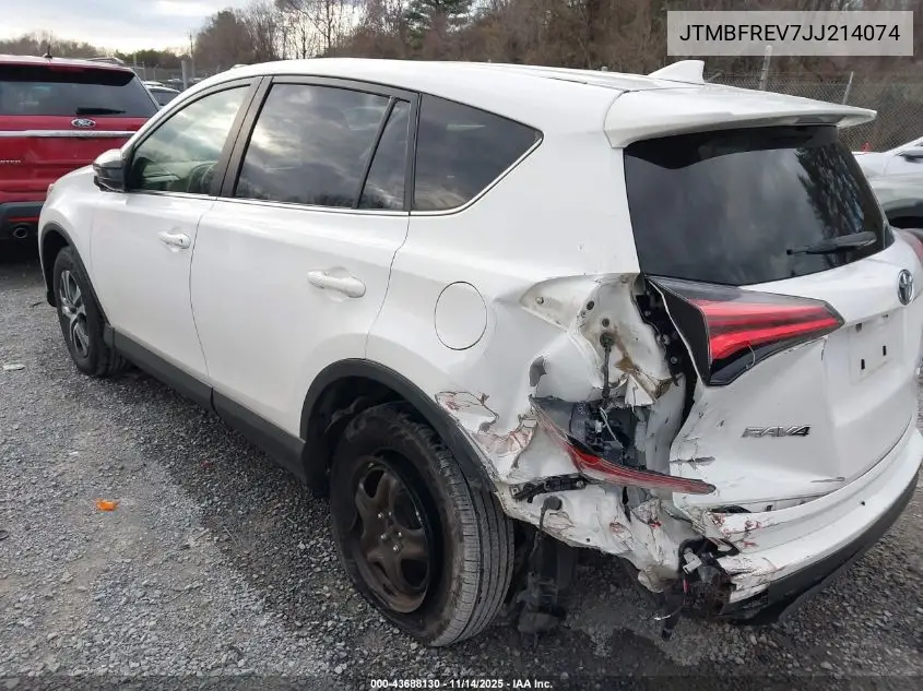 JTMBFREV7JJ214074 2018 Toyota Rav4 Le