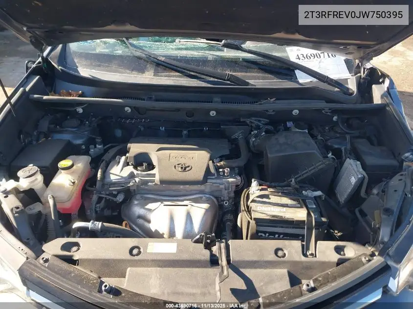 2T3RFREV0JW750395 2018 Toyota Rav4 Xle