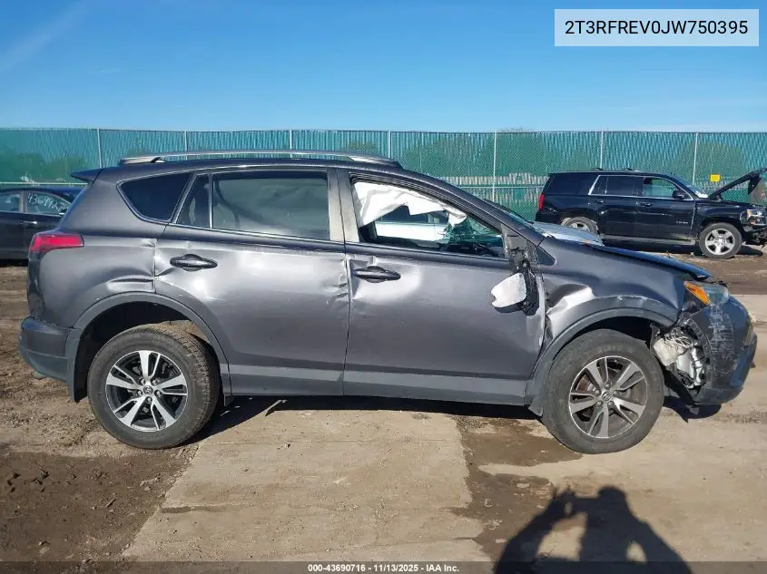 2T3RFREV0JW750395 2018 Toyota Rav4 Xle