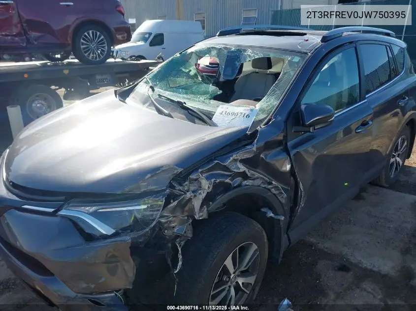 2T3RFREV0JW750395 2018 Toyota Rav4 Xle