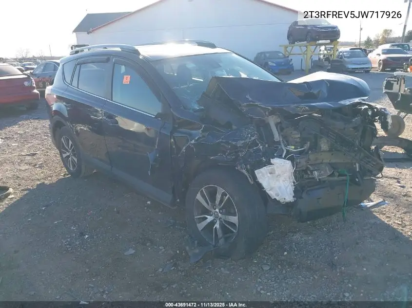2T3RFREV5JW717926 2018 Toyota Rav4 Xle