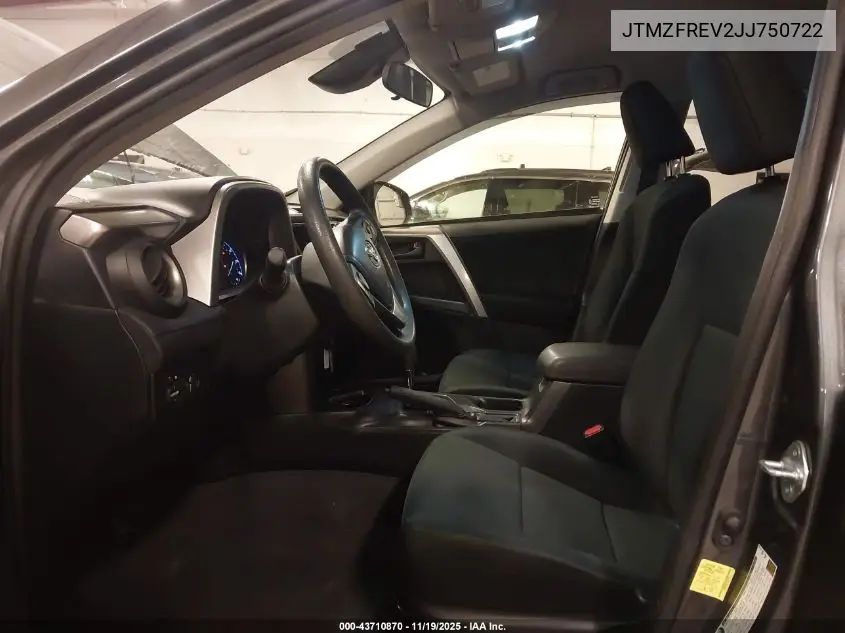 JTMZFREV2JJ750722 2018 Toyota Rav4 Le