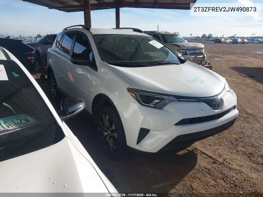 2T3ZFREV2JW490873 2018 Toyota Rav4 Le