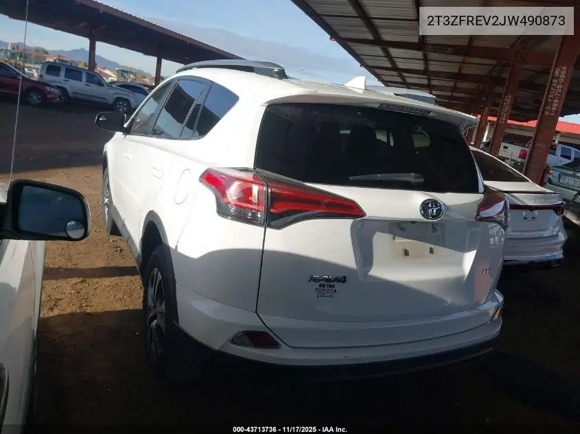 2T3ZFREV2JW490873 2018 Toyota Rav4 Le