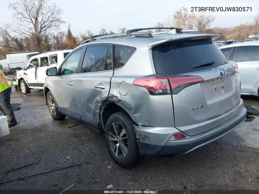2T3RFREV0JW830571 2018 Toyota Rav4 Xle