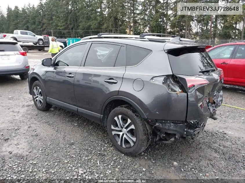 JTMBFREV3JJ728648 2018 Toyota Rav4 Le
