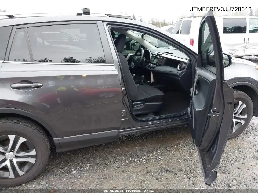 JTMBFREV3JJ728648 2018 Toyota Rav4 Le