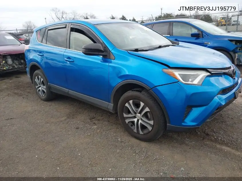 JTMBFREV3JJ195779 2018 Toyota Rav4 Le