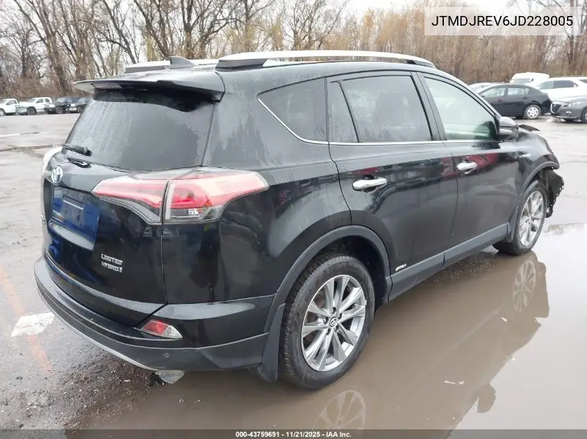 JTMDJREV6JD228005 2018 Toyota Rav4 Hybrid Limited