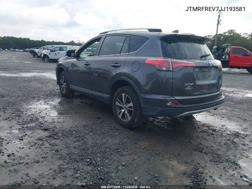 JTMRFREV7JJ193581 2018 Toyota Rav4 Xle