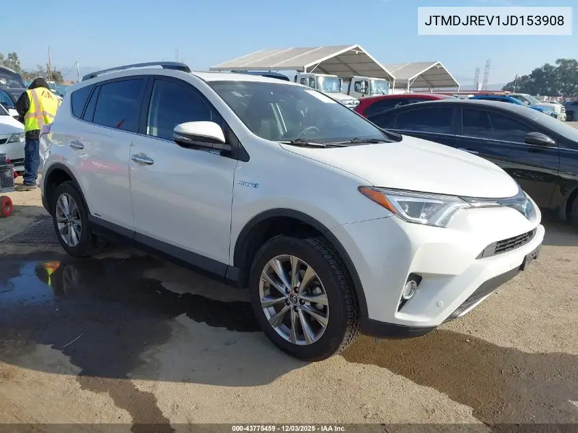 JTMDJREV1JD153908 2018 Toyota Rav4 Hybrid Limited