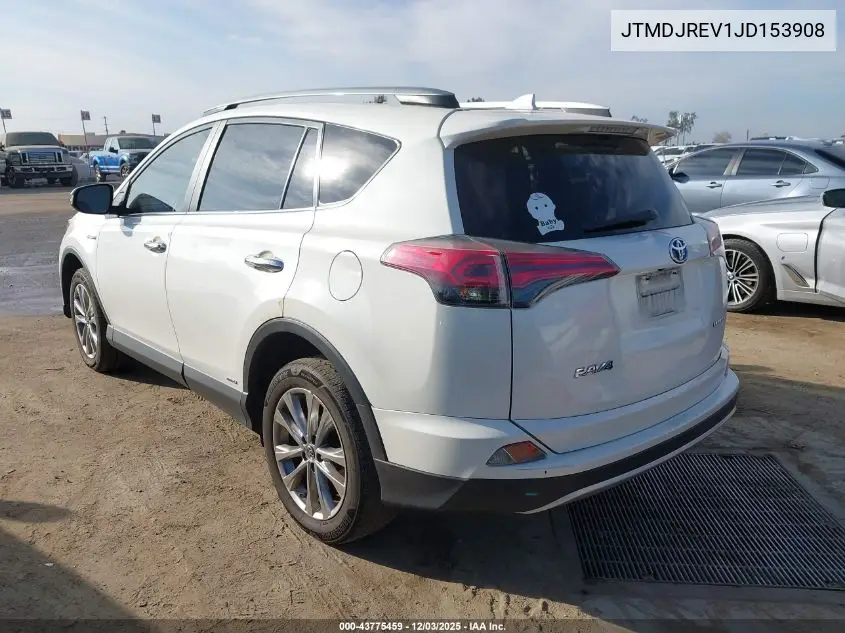 JTMDJREV1JD153908 2018 Toyota Rav4 Hybrid Limited