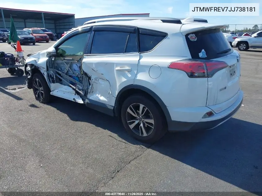 JTMWFREV7JJ738181 2018 Toyota Rav4 Xle