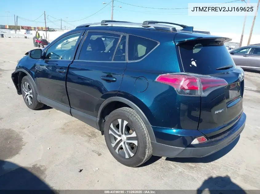 JTMZFREV2JJ169625 2018 Toyota Rav4 Le