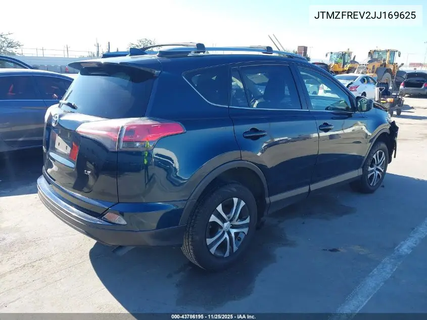 JTMZFREV2JJ169625 2018 Toyota Rav4 Le