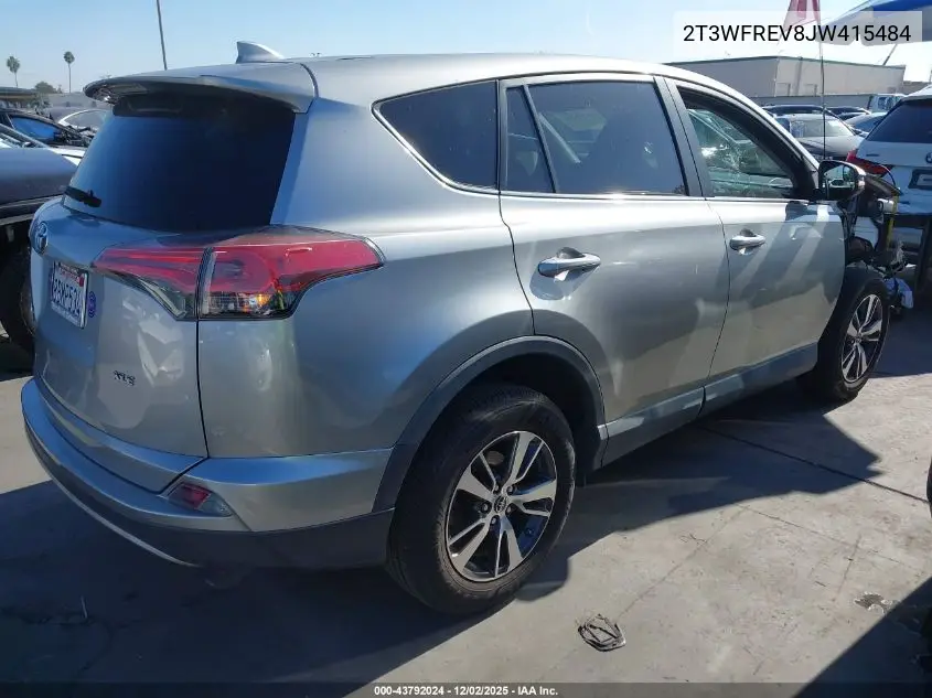2T3WFREV8JW415484 2018 Toyota Rav4 Xle