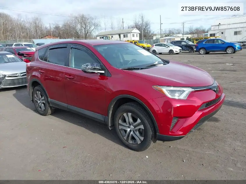 2T3BFREV9JW857608 2018 Toyota Rav4 Le