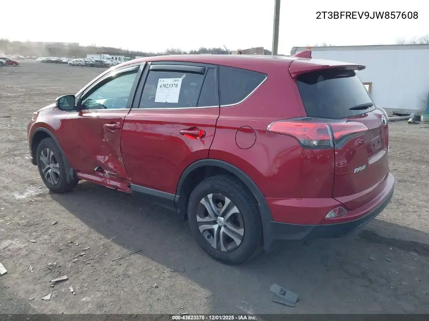 2T3BFREV9JW857608 2018 Toyota Rav4 Le