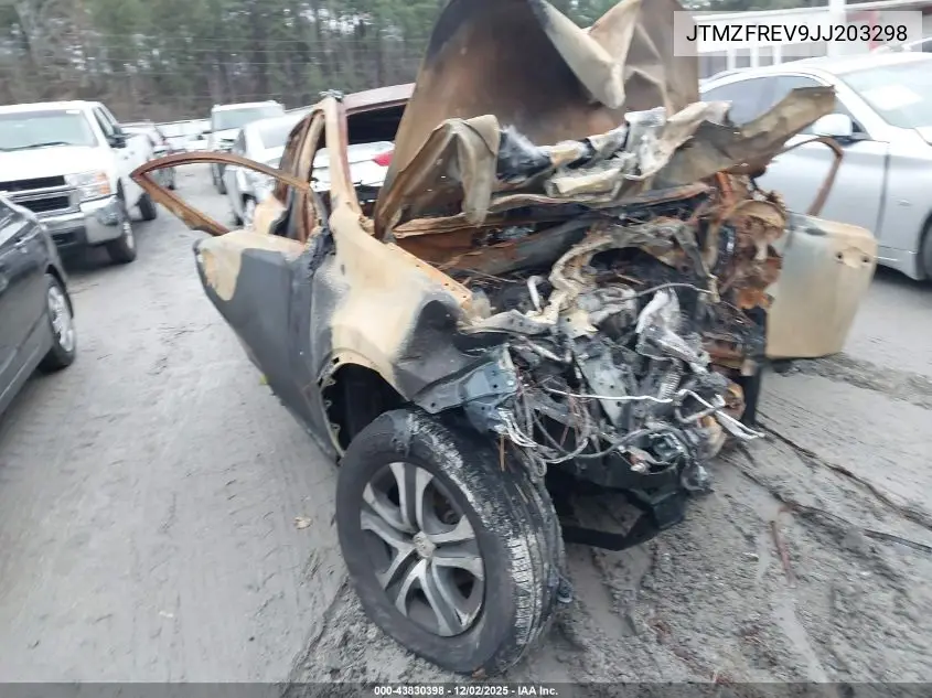 JTMZFREV9JJ203298 2018 Toyota Rav4 Le