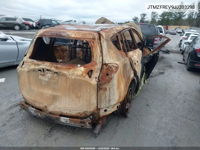 JTMZFREV9JJ203298 2018 Toyota Rav4 Le