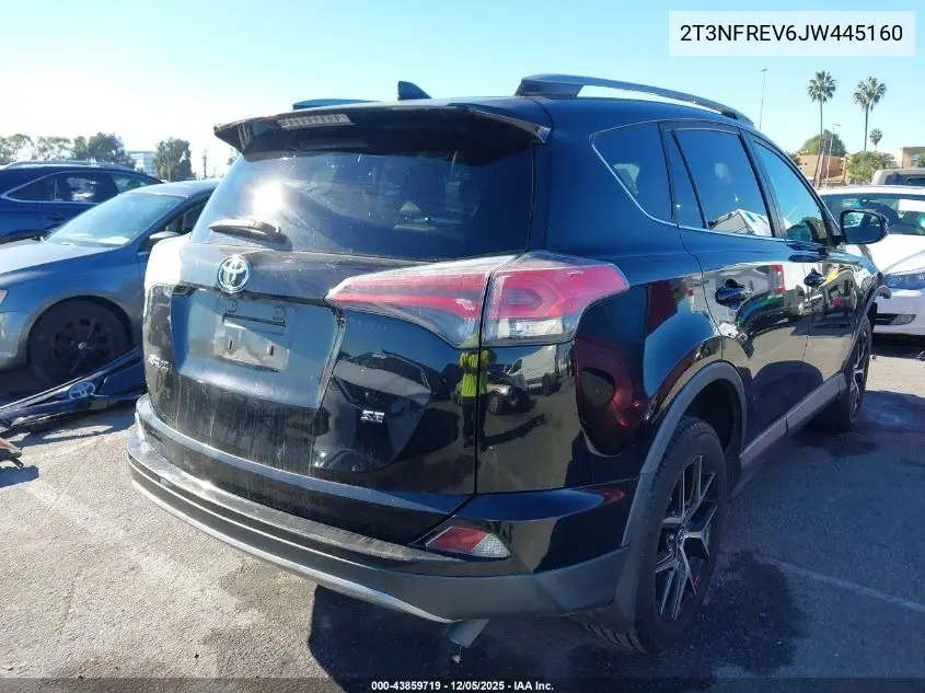 2T3NFREV6JW445160 2018 Toyota Rav4 Se