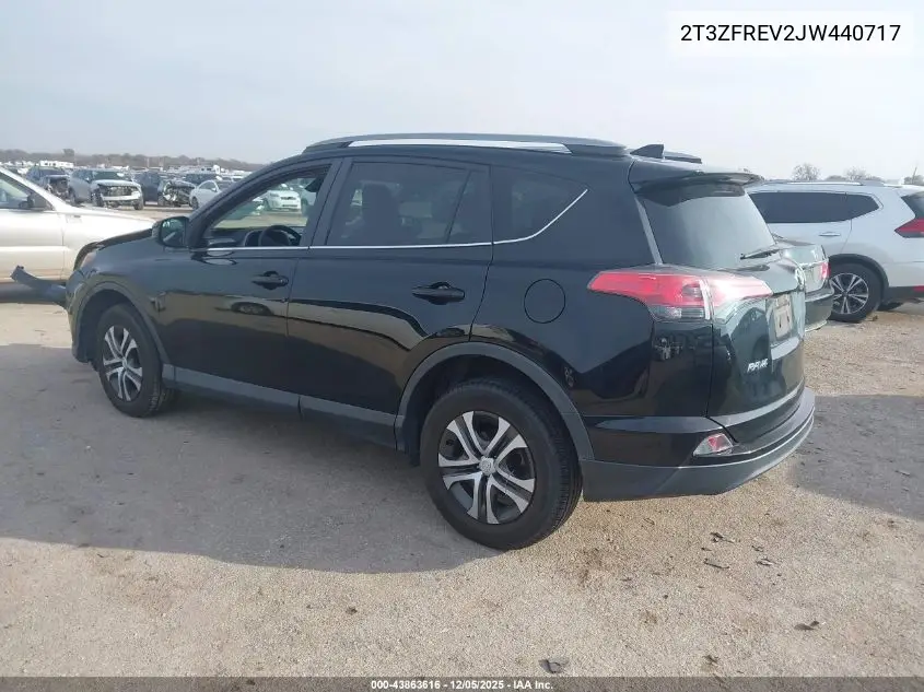2T3ZFREV2JW440717 2018 Toyota Rav4 Le