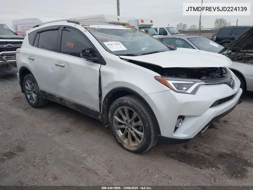 JTMDFREV5JD224139 2018 Toyota Rav4 Limited