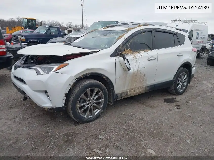 JTMDFREV5JD224139 2018 Toyota Rav4 Limited