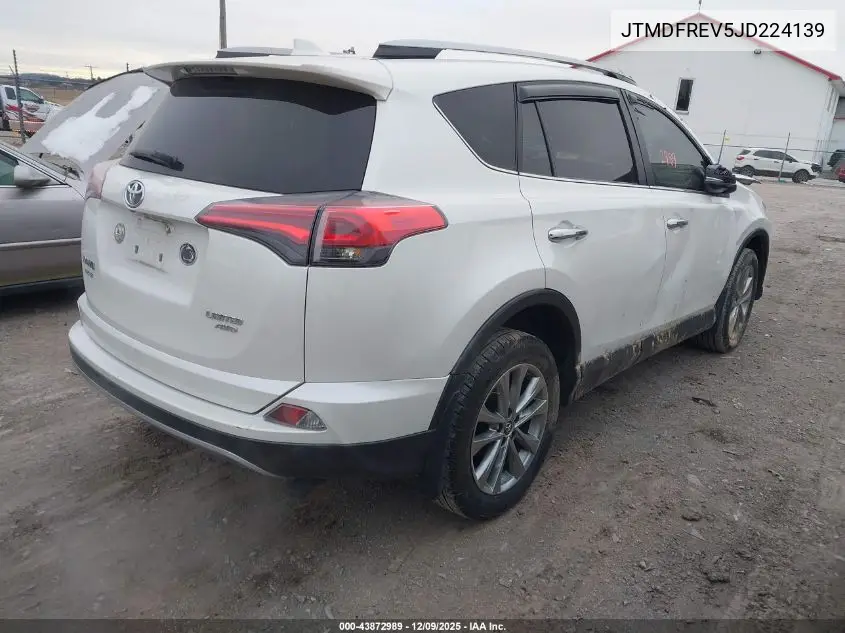 JTMDFREV5JD224139 2018 Toyota Rav4 Limited