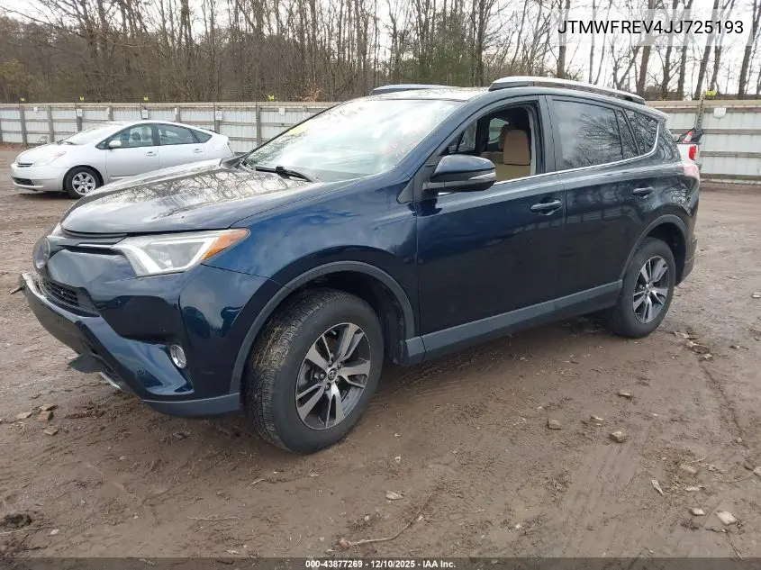 JTMWFREV4JJ725193 2018 Toyota Rav4 Xle