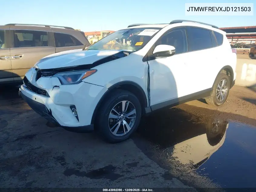 JTMWFREVXJD121503 2018 Toyota Rav4 Xle