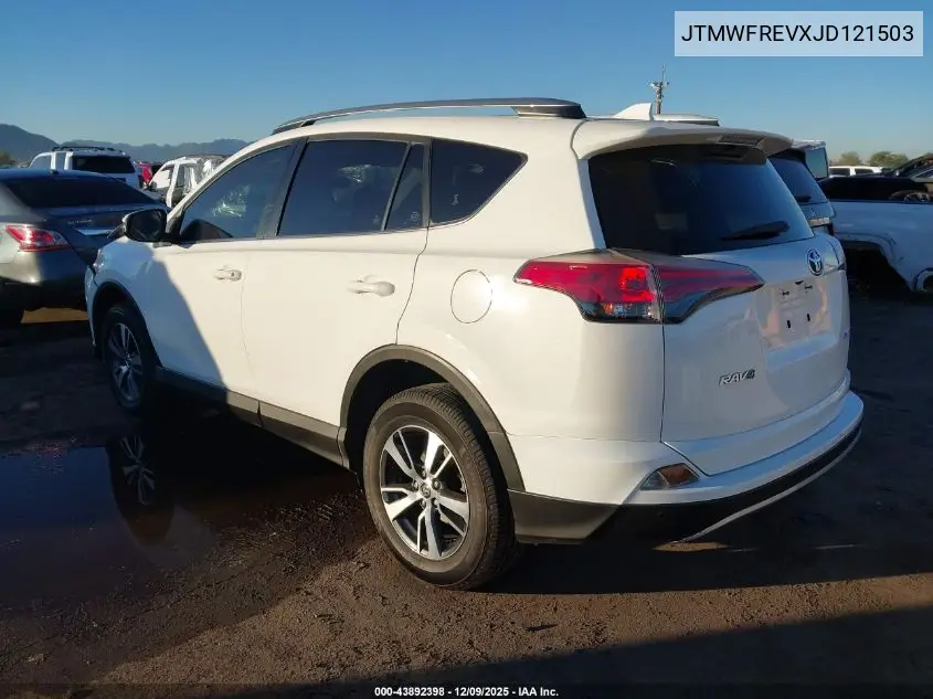 JTMWFREVXJD121503 2018 Toyota Rav4 Xle