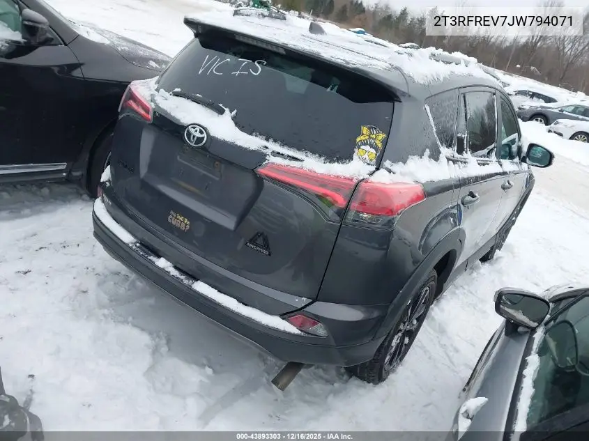 2T3RFREV7JW794071 2018 Toyota Rav4 Adventure